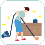 おそうじのイラスト